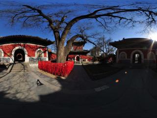 北京 萬(wàn)壽寺 天王殿全景