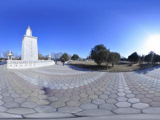 北京豐臺世界公園-埃及金字塔全景