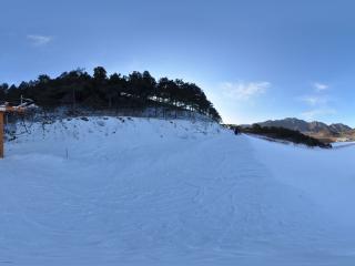 北京學(xué)世界滑雪場內(nèi)景