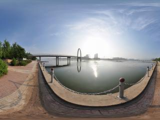 葫蘆島水上公園之河邊遠(yuǎn)眺