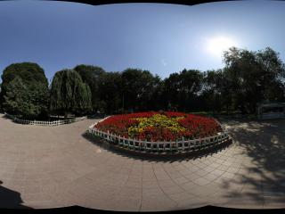 烏魯木齊紅山公園內(nèi)廣場全景