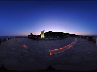 葫蘆島龍回頭夜景