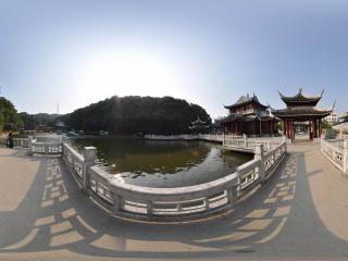 岳陽(yáng) 金鶚山森林公園全景