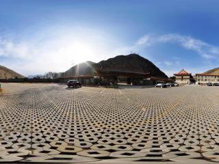 山西五臺山冷城賓館全景