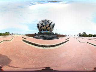 北海公園 雕塑全景