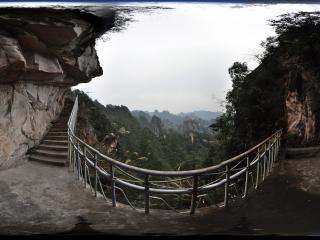 張家界市 寶峰湖全景