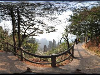 張家界 天子山景區(qū)全景