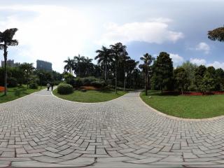 廣州珠江公園石板道