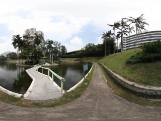 廣州暨南大學(xué)湖中島