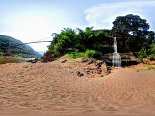 貴州—赤水彩虹瀑布全景