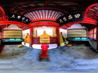 河南—南陽醫(yī)圣祠展廳內(nèi)部