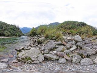 酒店江邊全景